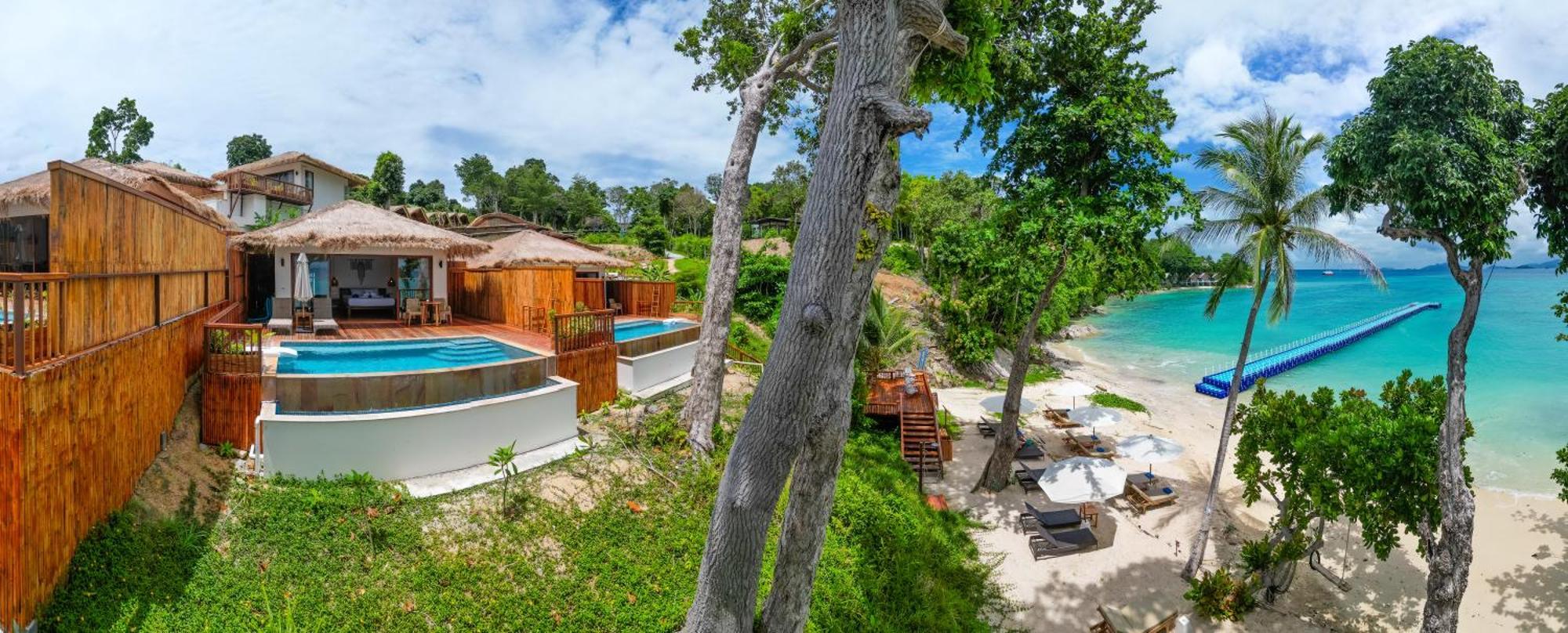 Ten Moons Sunset Villas Ко Липе Екстериор снимка